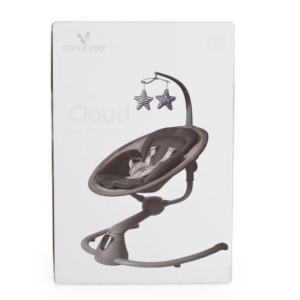 Cangaroo Ljuljaška za bebe Cloud Premium – Light Grey ljuljaška za bebe Cangaroo Cloud Premium Light Grey pogled sa strane