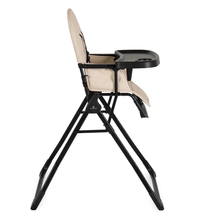 cangaroo stolica za hranjenje waffle bež boja bliži prikaz