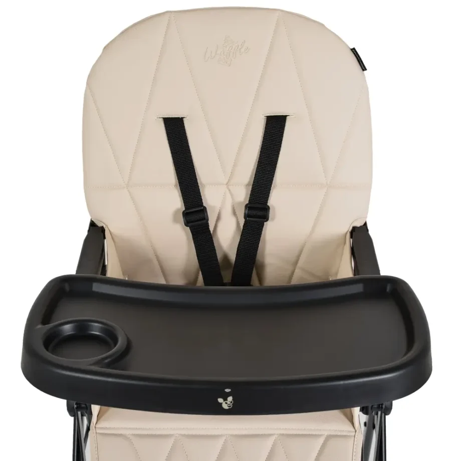 cangaroo stolica za hranjenje waffle bež boja tekstura materijala