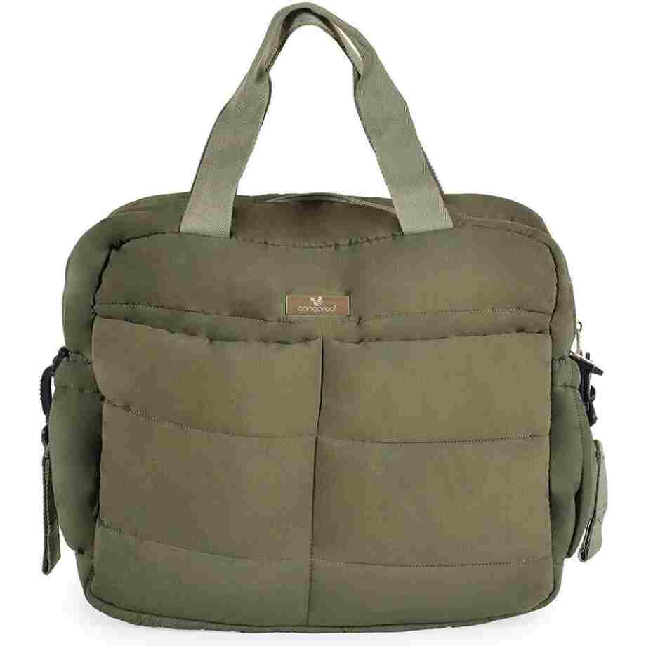 Cangaroo Torba za mame Solana – Dark Green cangaroo torba za mame solana crna boja detalj