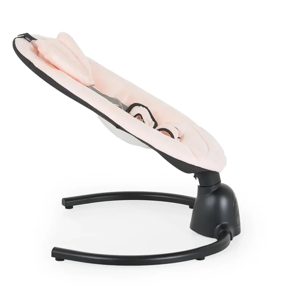 ljuljaška clarissa pink za bebe do 9 kg pogled sa strane