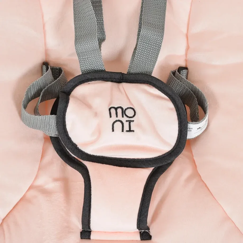 ljuljaška clarissa pink za bebe do 9 kg bliži prikaz