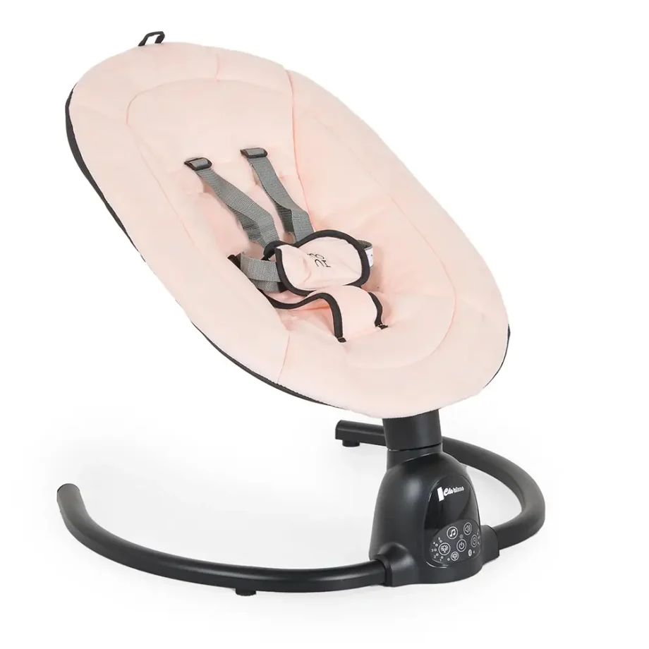 ljuljaška clarissa pink za bebe do 9 kg detalj