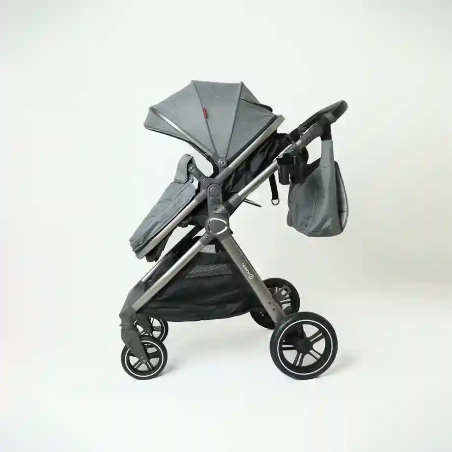 kombinovana kolica za bebe X1 iSize Grey bliži prikaz