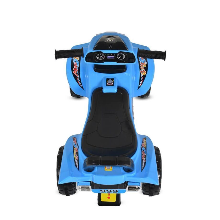 guralica za decu Moni No Fear plava boja zadnja strana