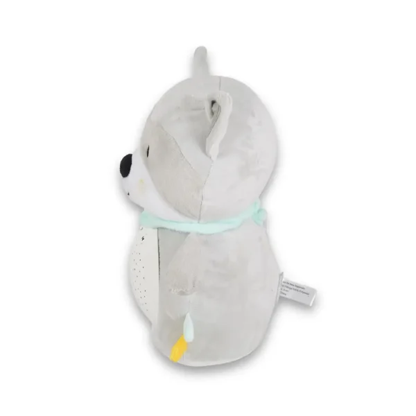 bela buka noćna lampa snuggly raccoon detalj