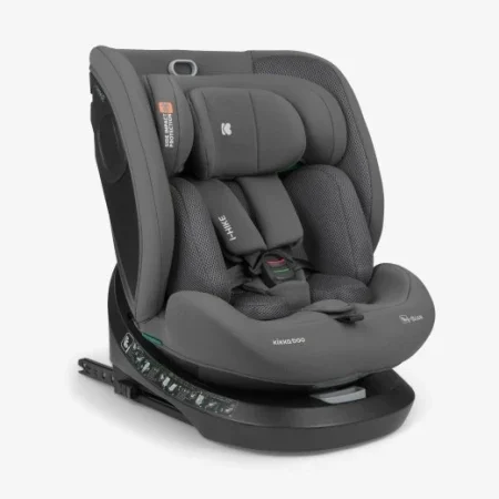Kikka Boo autosedište 40-150 cm I-Hike Premium I-SIZE ISOFIX Black dizajnirano je kao dugoročno rešenje koje prati rast deteta od 40 do 150 cm visine.
