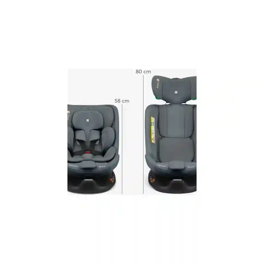 kikka boo autosediste 40 150 cm i van i size isofix dark grey kkb00082100588431