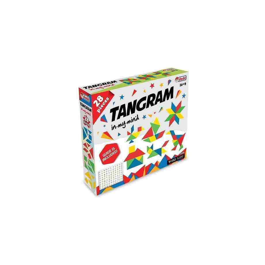 tangram slagalica edukativna igračka drvo bliži prikaz