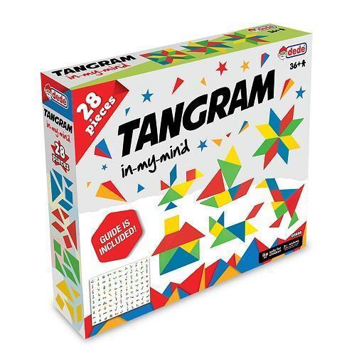 tangram slagalica edukativna igračka drvo bliži prikaz