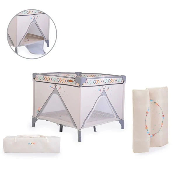 ogradica Boho Beige za bebe od brenda Cangaroo