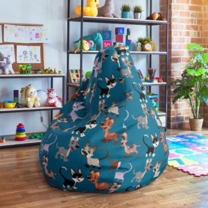 lazy bag za decu univerzalna veličina od šoteks materijala
