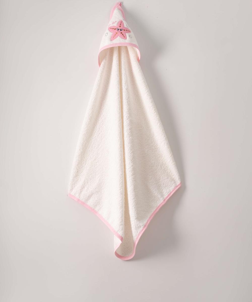 frotirni peškir sa kapuljačom za bebe 75x80 cm sa mekanim pamučnim materijalom