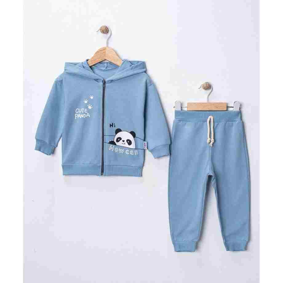 komplet panda 06 18 meseci komplet panda 06-18 meseci teddy kids pamučni set od 3