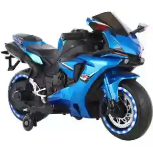 Dečiji motor na akumulator 149 beli električni motor za decu sa LED svetlima, zvučnim efektima i baterijom 12V