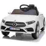 Dečiji auto na akumulator Mercedes 2220 beli električni auto za decu sa motorima 2 × 45W i brzinom 3–5 km/h