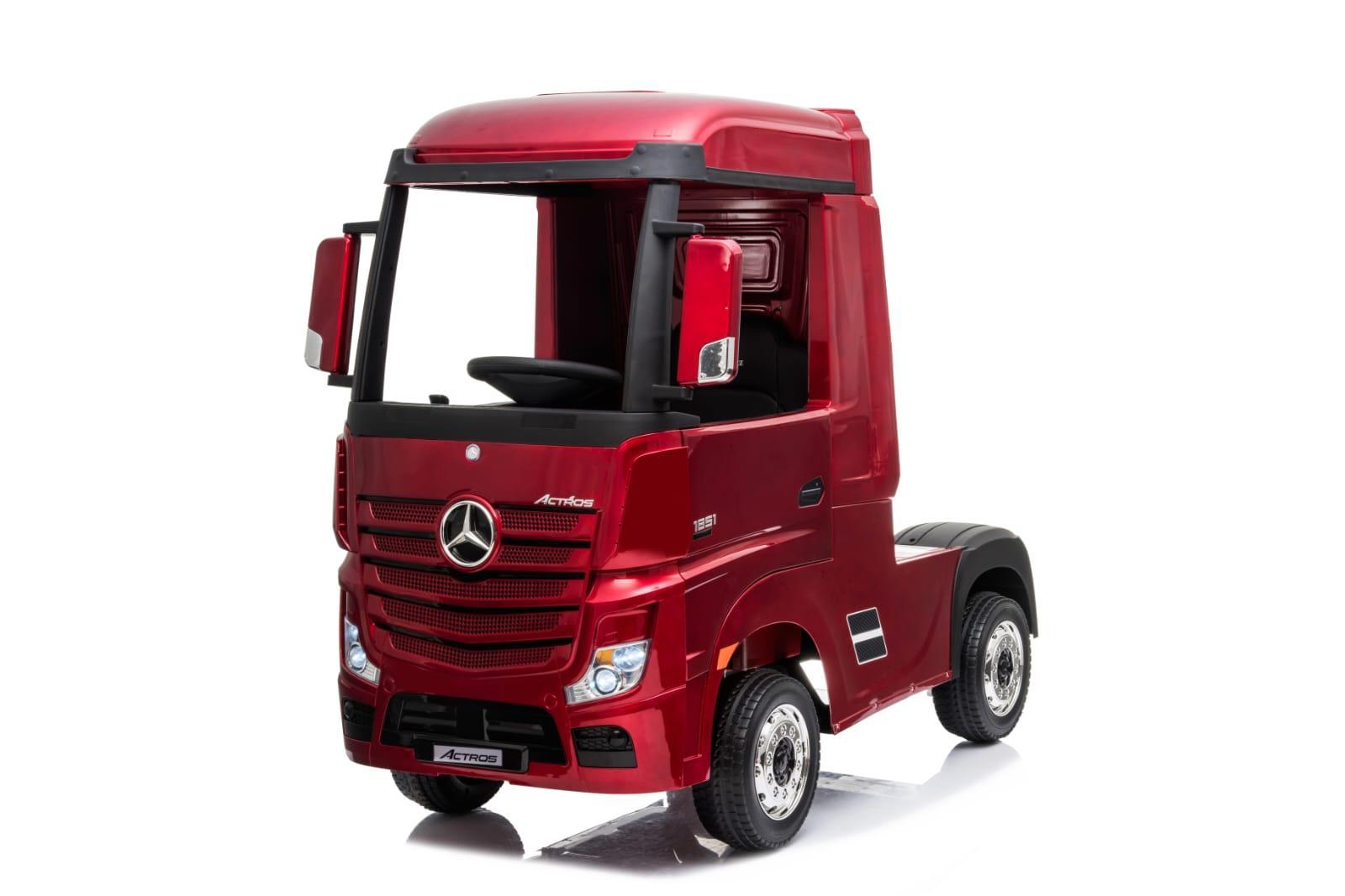 446 Dečiji kamion na akumulator – Mercedes ACTROS -Crveni