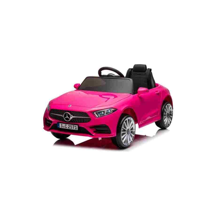 Dečiji auto na akumulator Mercedes 2220 beli električni auto za decu sa motorima 2 × 45W i brzinom 3–5 km/h