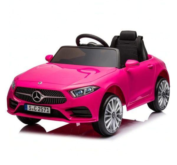 Dečiji auto na akumulator Mercedes 2220 beli električni auto za decu sa motorima 2 × 45W i brzinom 3–5 km/h