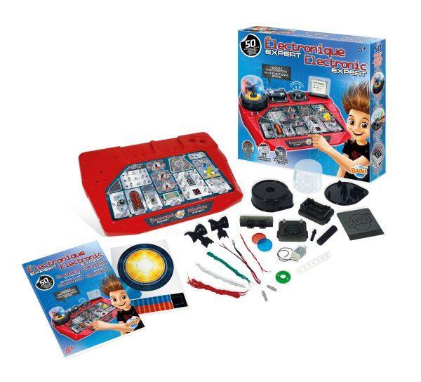buki stručnjak za elektroniku edukativni set za elektronske eksperimente za decu