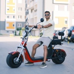 Električni skuter City Coco - Crveni - Električni skuter - Slika 2