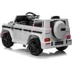 Mercedes AMG G63L - Beli - Auto na akumulator za decu - Slika 1