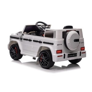 Mercedes AMG G63L - Beli - Auto na akumulator za decu Mercedes AMG G63L - Beli - Auto na akumulator za decu - Slika 1