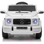 Mercedes AMG G63L - Beli - Auto na akumulator za decu - Slika 4