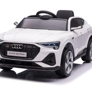Audi E-tron Sportback - Beli - Auto na akumulator za decu Audi E-tron Sportback - Beli - Auto na akumulator za decu - Slika 1
