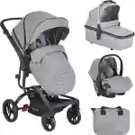 Kolica za bebe Ellada 3u1 iSize – Grey - Slika 1
