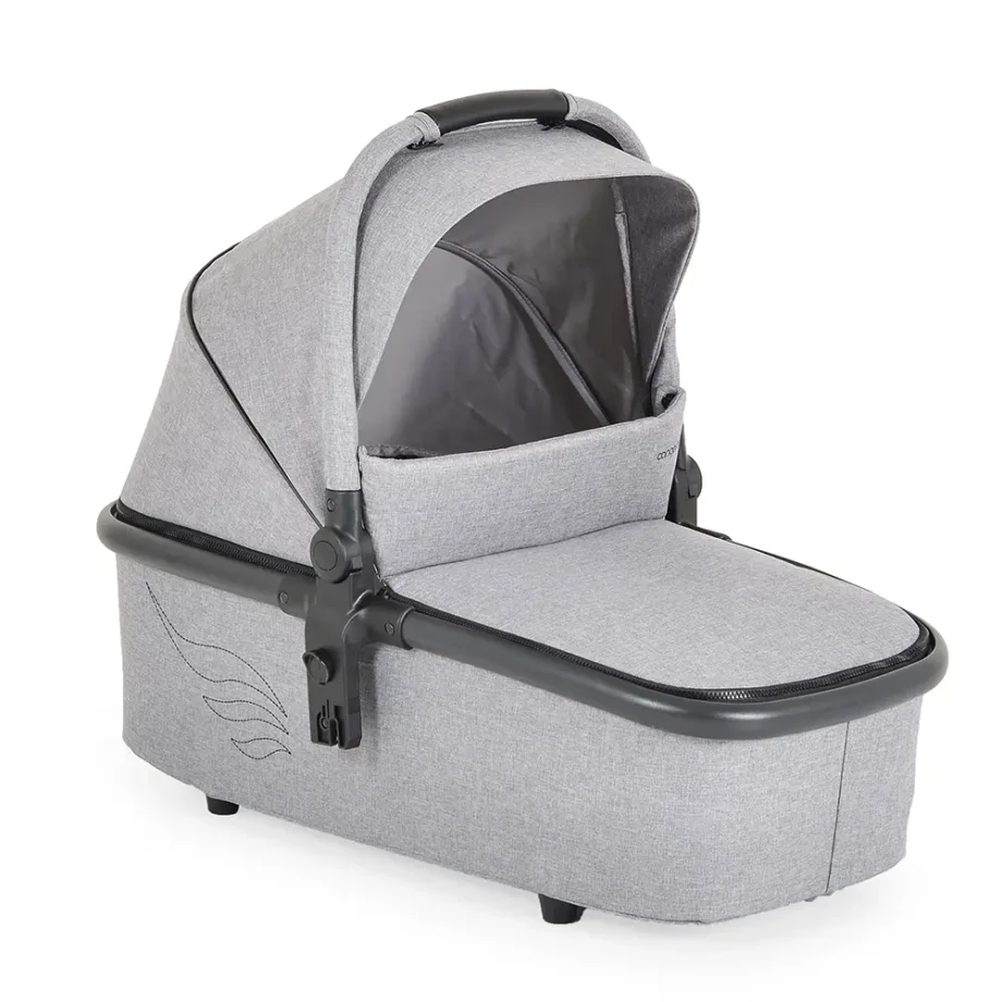 Kolica za bebe Ellada 3u1 I size Grey cvrsta korpa za novorodjencad