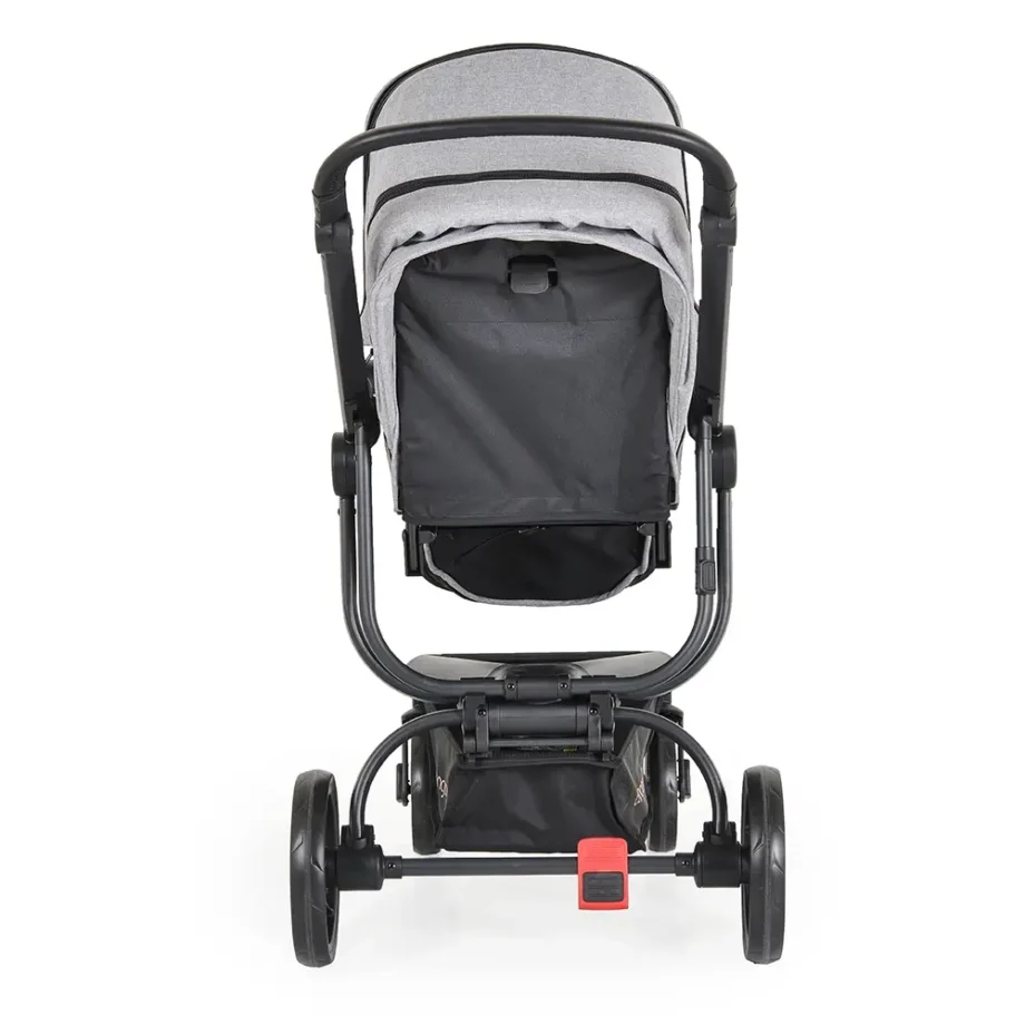 Kolica za bebe Ellada 3u1 I size Grey prikaz sa zadnje strane