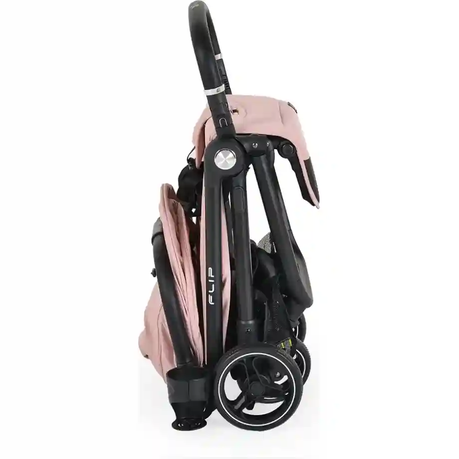 Kolica za bebe Flip – Blossom Pink Kolica za bebe Flip Blossom Pink sklapanje u kompaktne dimenzije