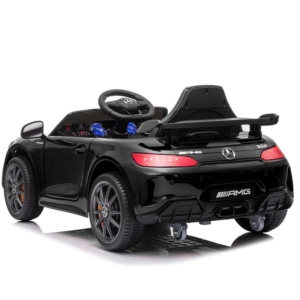 Mercedes GT R AMG - Crni - Auto na akumulator za decu - Slika 1