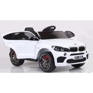 BMW 4X4 - Beli - Auto na akumulator za decu BMW 4X4 - Beli - Auto na akumulator za decu - Slika 1