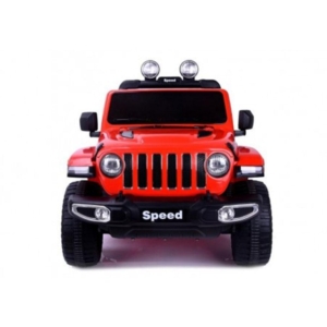 Jeep Wrangler 4X4 - Crveni - Auto na akumulator za decu - Slika 1