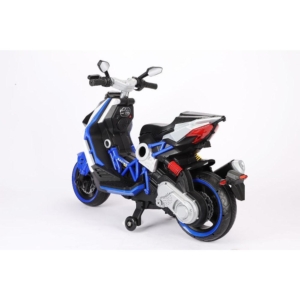Vespa Velika V12 - Plava - Motor na akumulator za decu - Slika 1