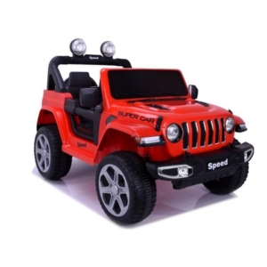 Jeep Wrangler 4X4 - Crveni - Auto na akumulator za decu - Slika 2
