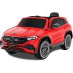 Dečiji auto na akumulator Mercedes-Benz 290 metalik crveni električni auto za decu sa daljinskim upravljačem i baterijom 12V