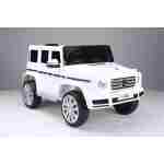 Mercedes G Class - Beli - Auto na akumulator za decu - Slika 4