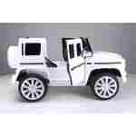 Mercedes G Class - Beli - Auto na akumulator za decu - Slika 2