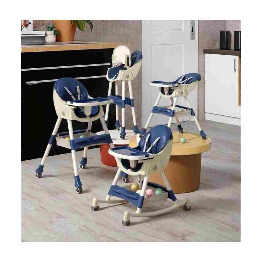 stolica za hranjenje baby line y53 lena blue 6u1 hranilica sa podesivom tacnom