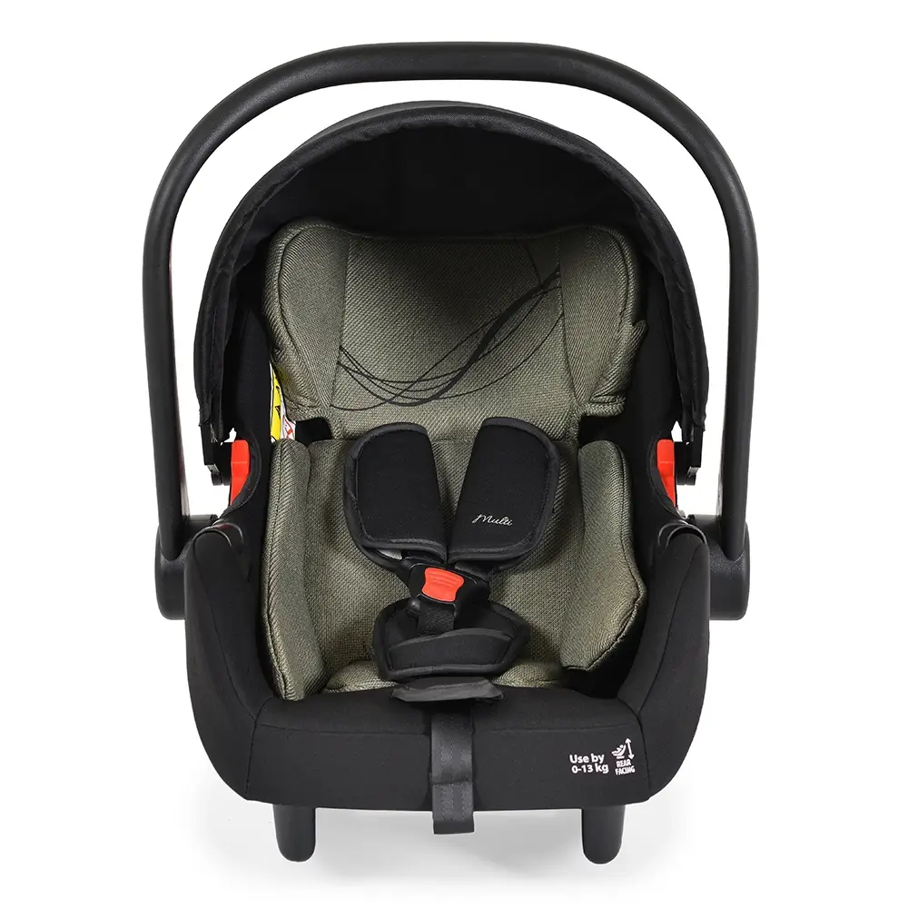 Moni Multi iSize auto sedište za bebe 40-87 cm Green Moni Multi Isize auto sedište za bebe 40-87 cm - Green prikaz sa prednje strane sedišta