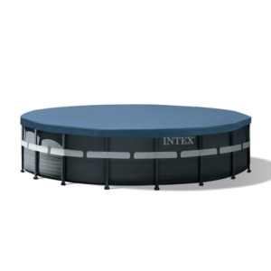 Intex bazen Ultra XTR Frame bazen 549×132 cm Intex Ultra XTR Frame okrugli bazen 549x132 cm tamno sive boje