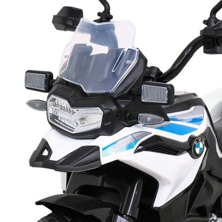 Dečiji motor na akumulator BMW F850 GS beli električni motor za decu inspirisan pravim BMW modelom