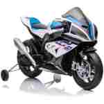Dečiji motor na akumulator BMW HP4 plavo- beli - Slika 2