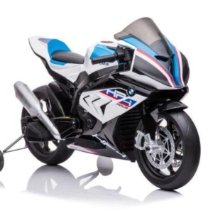 Dečiji motor na akumulator BMW HP4 plavo- beli Dečiji motor na akumulator BMW HP4 plavo- beli - Slika 2