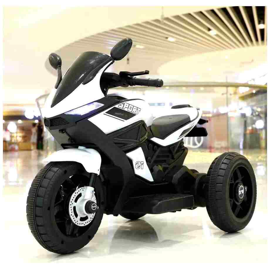 Motor Srednji 6V - Beli - Motor na akumulator za decu eurobajk Motor srednji na akumulator 6Vbeli 0002 beli 2 4 1