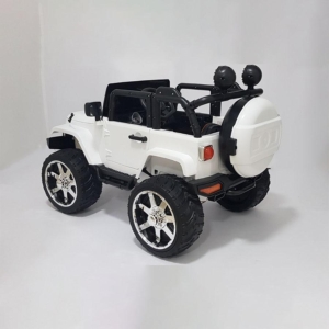 Jeep 4×4 - Beli - Auto na akumulator za decu