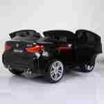 Dvosed BMW X6 M - Crni Auto na akumulator za decu - Slika 1